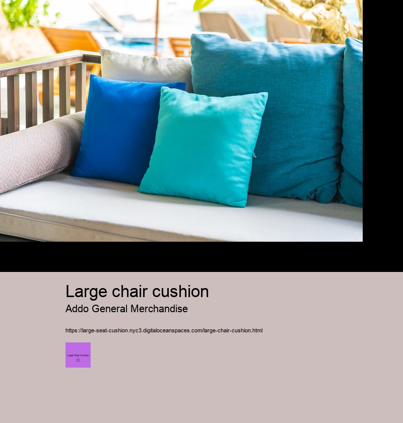 large chair cushion